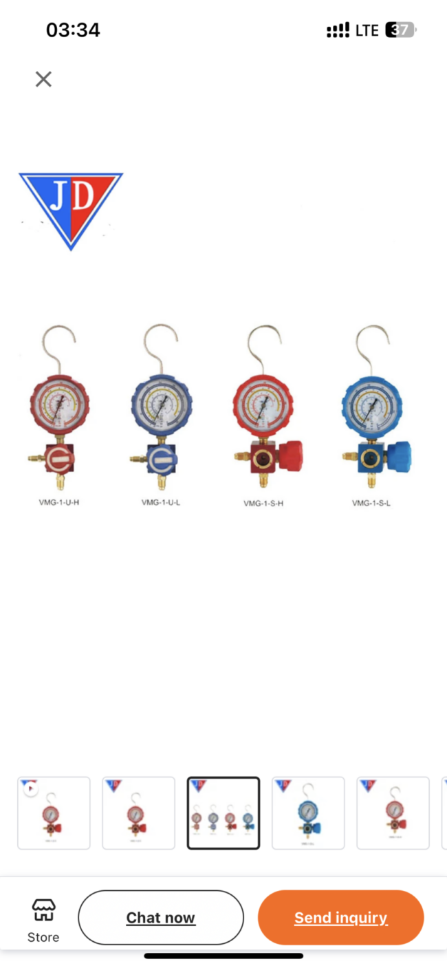 گیج فشار تک