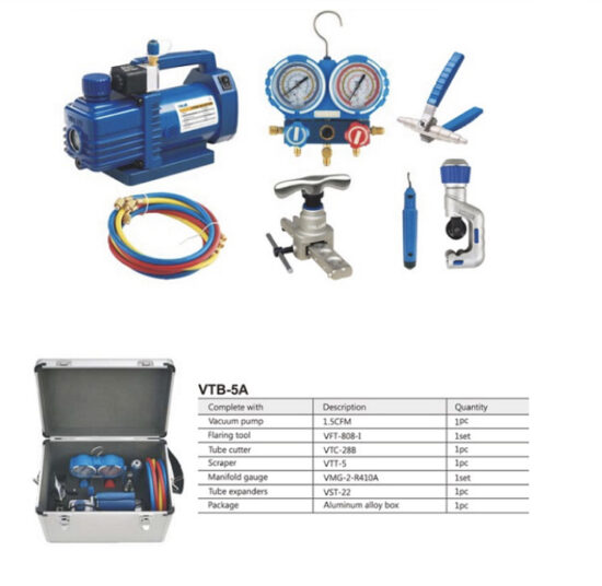 مجموعه ابزار برودت VTB-5A - تصویر 2
