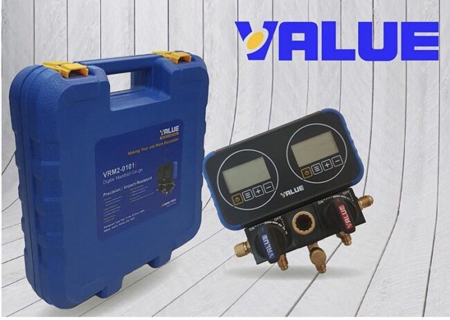 منیفولد گیج دوقلو دیجیتال VRM2-0101i ولیو - Image 5
