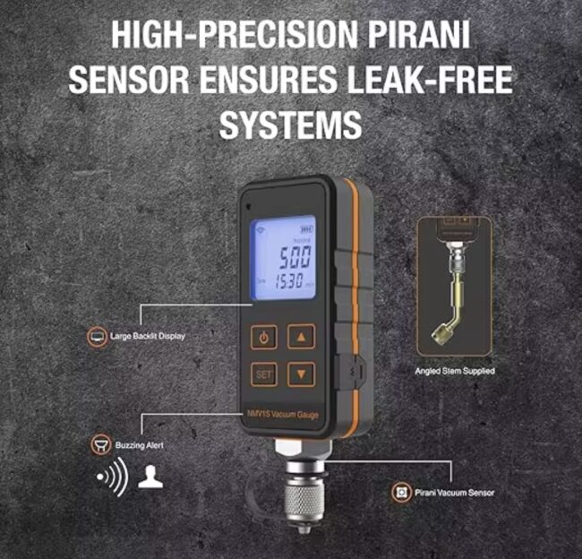 گیج وکیوم VMV-1S بلوتوثی ولیو - Image 5