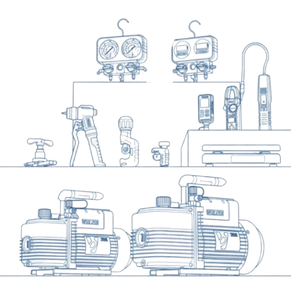 ابزار برودتی HVACTOOLS